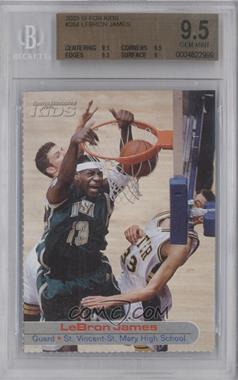 2003 Sports Illustrated for Kids Series 3 - [Base] #264 - LeBron James [BGS 9.5 GEM MINT]