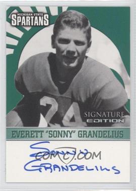 2003 TK Legacy Michigan State Spartans - Signature Edition #MSU4 - Everett Grandelius