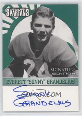 2003 TK Legacy Michigan State Spartans - Signature Edition #MSU4 - Everett Grandelius