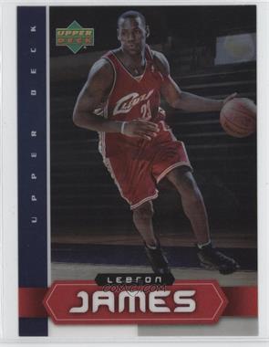 2003 Upper Deck Magazine Cards - [Base] #_NoN - LeBron James (Lenticular Cover Card)