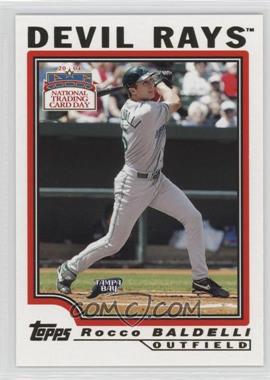 2004 National Trading Card Day - [Base] #1.1 - Rocco Baldelli (Topps)