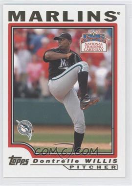 2004 National Trading Card Day - [Base] #3.1 - Dontrelle Willis (Topps)