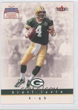 2004 National Trading Card Day - [Base] #5.2 - Brett Favre (Fleer)