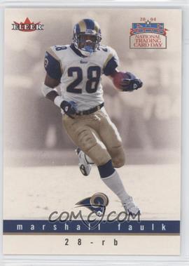 2004 National Trading Card Day - [Base] #6.2 - Marshall Faulk (Fleer)