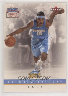 2004 National Trading Card Day - [Base] #8.2 - Carmelo Anthony (Fleer)