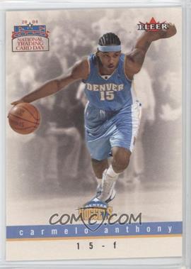 2004 National Trading Card Day - [Base] #8.2 - Carmelo Anthony (Fleer)