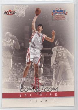 2004 National Trading Card Day - [Base] #9.2 - Yao Ming (Fleer)