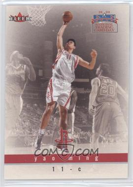 2004 National Trading Card Day - [Base] #9.2 - Yao Ming (Fleer)