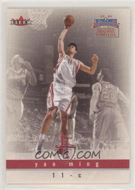 2004 National Trading Card Day - [Base] #9.2 - Yao Ming (Fleer)