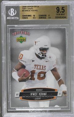 2006-07 Upper Deck Tuff Stuff - Magazine Insert [Base] #TSUD-3 - Vince Young [BGS 9.5 GEM MINT]