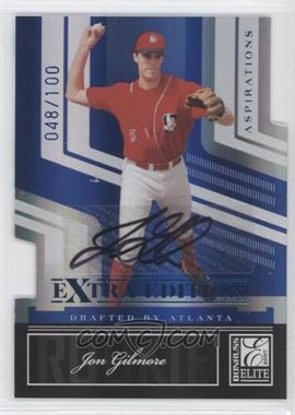 2007 Donruss Elite Extra Edition - [Base] - Aspirations Die-Cut Signatures #108 - Jon Gilmore /100