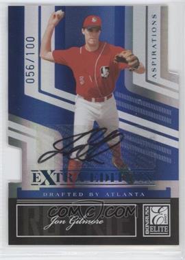 2007 Donruss Elite Extra Edition - [Base] - Aspirations Die-Cut Signatures #108 - Jon Gilmore /100