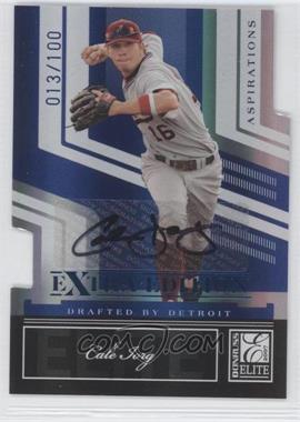 2007 Donruss Elite Extra Edition - [Base] - Aspirations Die-Cut Signatures #11 - Cale Iorg /100