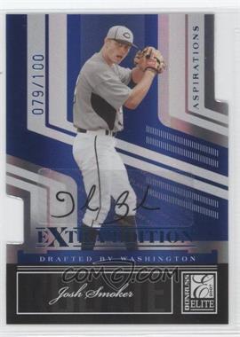 2007 Donruss Elite Extra Edition - [Base] - Aspirations Die-Cut Signatures #110 - Josh Smoker /100