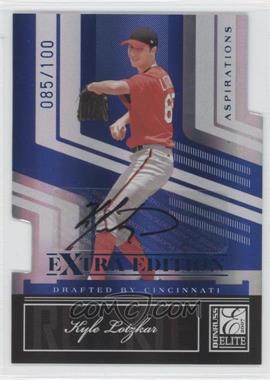 2007 Donruss Elite Extra Edition - [Base] - Aspirations Die-Cut Signatures #116 - Kyle Lotzkar /100