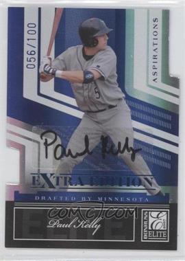 2007 Donruss Elite Extra Edition - [Base] - Aspirations Die-Cut Signatures #36 - Paul Kelly /100