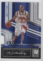 D.J. Strawberry #/100