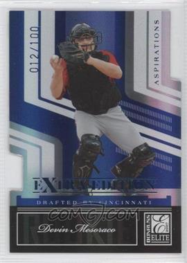 2007 Donruss Elite Extra Edition - [Base] - Aspirations Die-Cut #99 - Devin Mesoraco /100