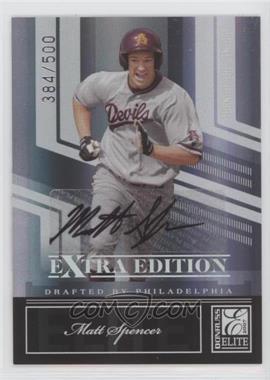 2007 Donruss Elite Extra Edition - [Base] - Elite Legacy Embossing #31 - Matt Spencer /499