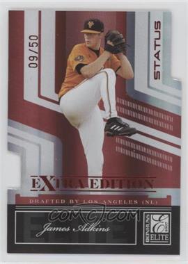 2007 Donruss Elite Extra Edition - [Base] - Status Die-Cut #44 - James Adkins /50