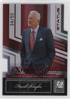 Frank Broyles #/50