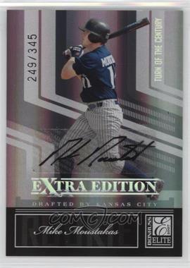 2007 Donruss Elite Extra Edition - [Base] - Turn of the Century Signatures #123 - Mike Moustakas /345