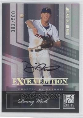 2007 Donruss Elite Extra Edition - [Base] - Turn of the Century Signatures #145 - Danny Worth /500
