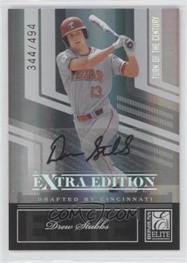 2007 Donruss Elite Extra Edition - [Base] - Turn of the Century Signatures #19 - Drew Stubbs /494