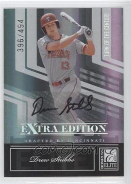 2007 Donruss Elite Extra Edition - [Base] - Turn of the Century Signatures #19 - Drew Stubbs /494