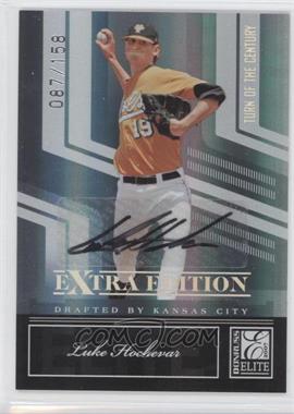 2007 Donruss Elite Extra Edition - [Base] - Turn of the Century Signatures #28 - Luke Hochevar /158