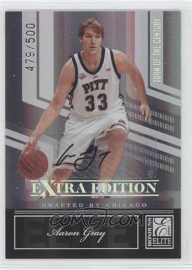 2007 Donruss Elite Extra Edition - [Base] - Turn of the Century Signatures #57 - Aaron Gray /500