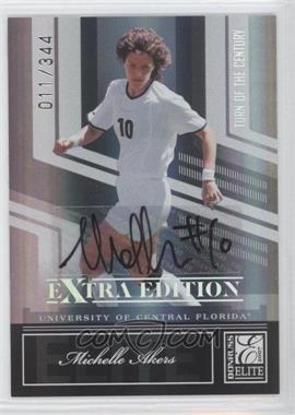 2007 Donruss Elite Extra Edition - [Base] - Turn of the Century Signatures #89 - Michelle Akers /344