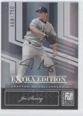 2007 Donruss Elite Extra Edition - [Base] #107 - Joe Savery /750