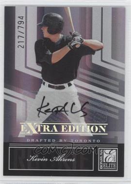 2007 Donruss Elite Extra Edition - [Base] #115 - Kevin Ahrens /794