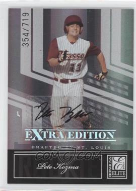 2007 Donruss Elite Extra Edition - [Base] #127 - Pete Kozma /719