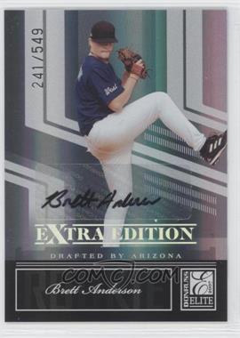 2007 Donruss Elite Extra Edition - [Base] #95 - Brett Anderson /549