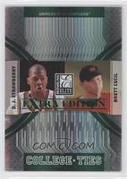 D.J. Strawberry, Brett Cecil #/1,500