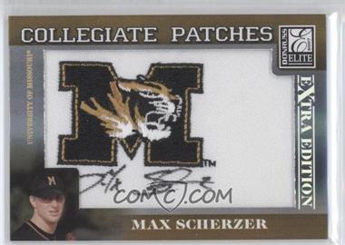 2007 Donruss Elite Extra Edition - Collegiate Patches #CP-MS.1 - Max Scherzer /182