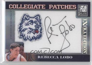 2007 Donruss Elite Extra Edition - Collegiate Patches #CP-RL - Rebecca Lobo /250