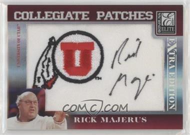 2007 Donruss Elite Extra Edition - Collegiate Patches #CP-RM - Rick Majerus /250