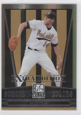 2007 Donruss Elite Extra Edition - School Colors #SC-1 - David Price /1500