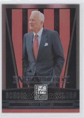 2007 Donruss Elite Extra Edition - School Colors #SC-20 - Frank Broyles /1500