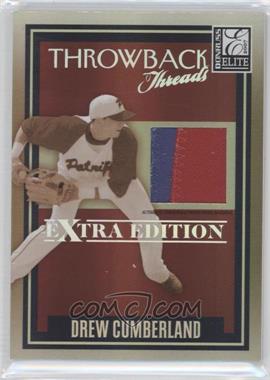 2007 Donruss Elite Extra Edition - Throwback Threads - Prime #TT-DC - Drew Cumberland /50