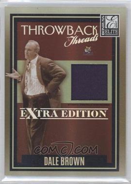2007 Donruss Elite Extra Edition - Throwback Threads #TT-DB.2 - Dale Brown /500