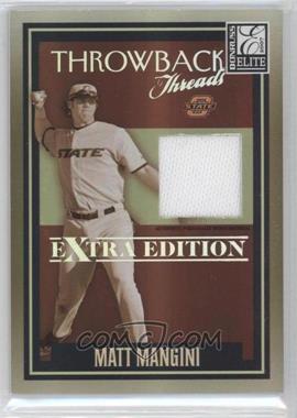 2007 Donruss Elite Extra Edition - Throwback Threads #TT-MM - Matt Mangini /500