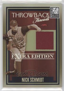 2007 Donruss Elite Extra Edition - Throwback Threads #TT-NS - Nick Schmidt /500 [EX to NM]