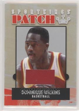2007 Sportkings Series A - Patch - Silver #P-02 - Dominique Wilkins