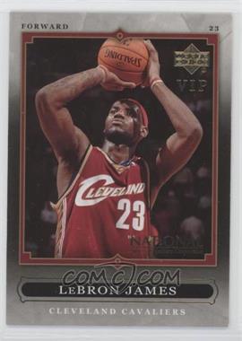 2007 Upper Deck National Convention - VIP #VIP-7 - LeBron James [EX to NM]