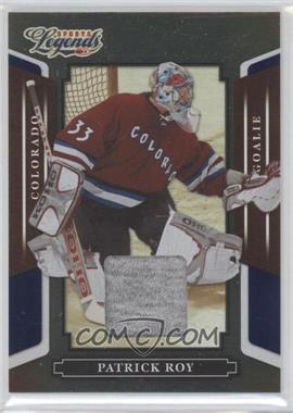 2008 Donruss Americana Sports Legends - [Base] - Mirror Blue Materials #11 - Patrick Roy /250