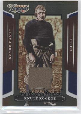 2008 Donruss Americana Sports Legends - [Base] - Mirror Blue Materials #148 - Knute Rockne /250